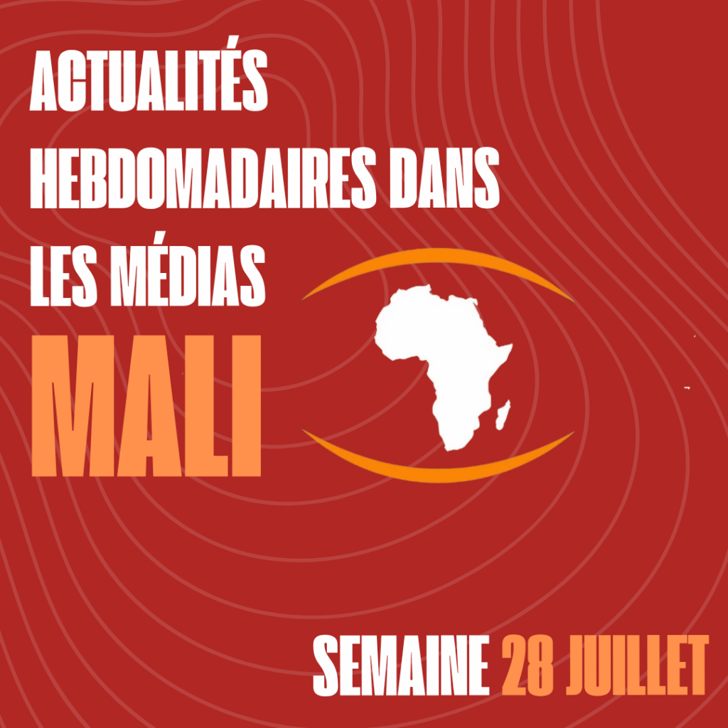 Actualités du 28 Juillet