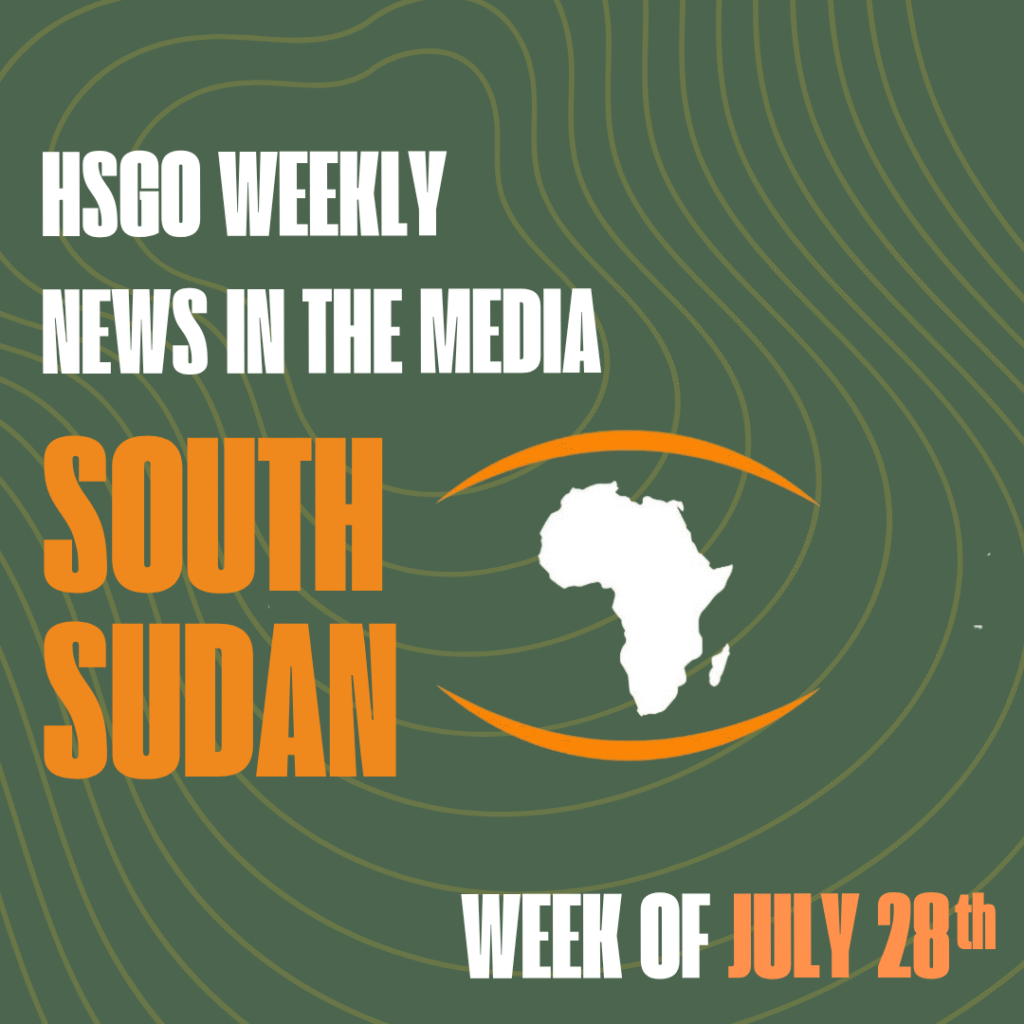 Weekly News – 28 July
