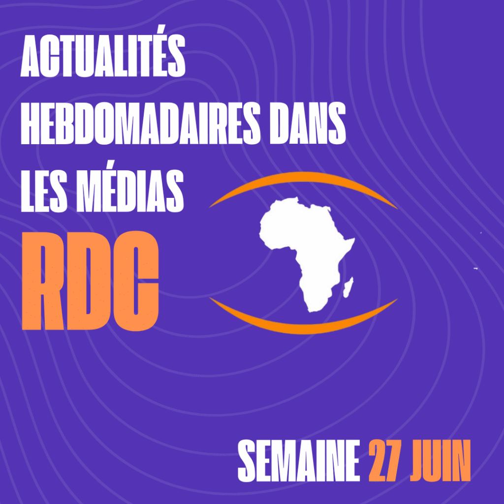 Actualités du 27 Juin