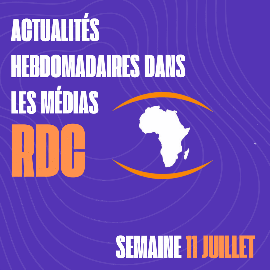 Actualités du 11 Juillet