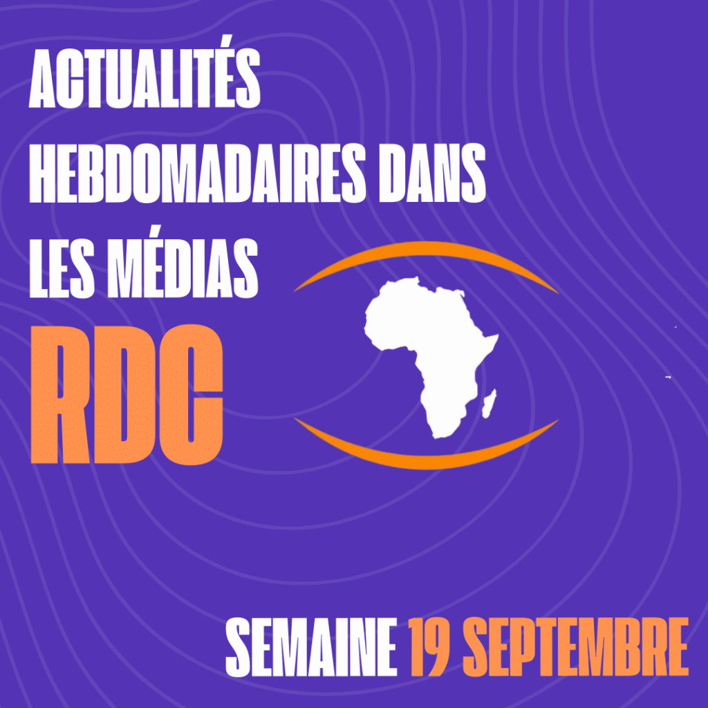 Actualités du 19 Septembre