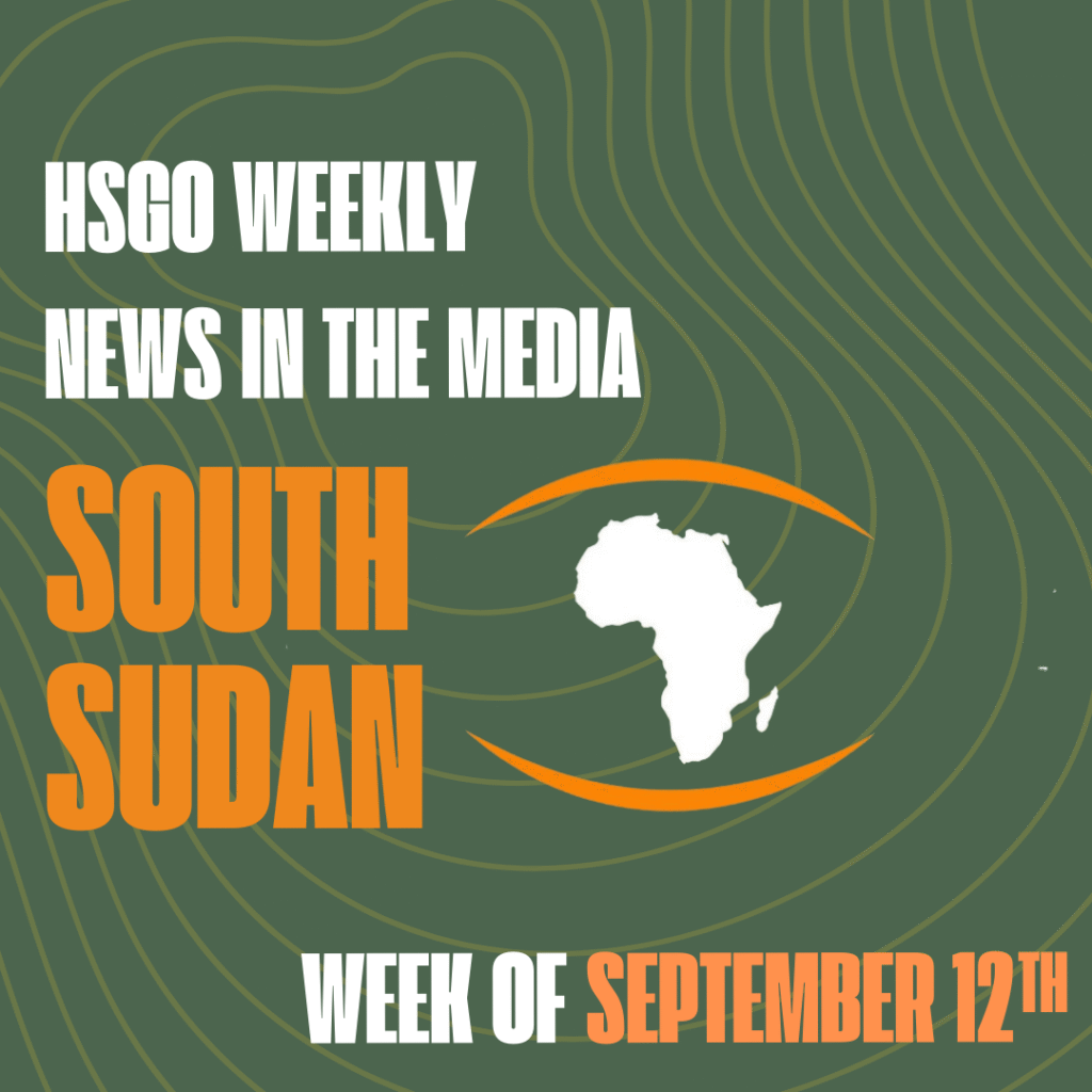 Weekly News – 12 September