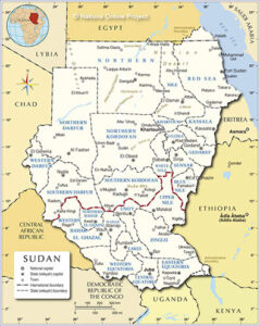The 26 States of Sudan in 1994. Source: One Planet Nations Online.