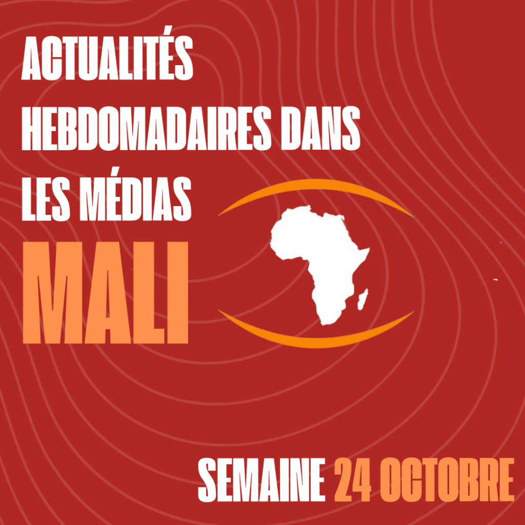 Actualités du 24 Octobre