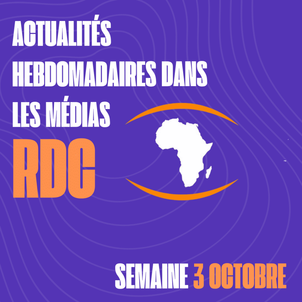 Actualités du 3 Octobre