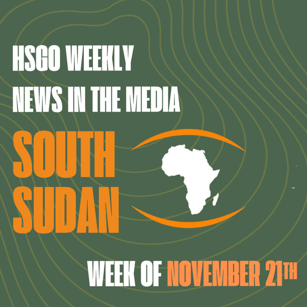 Weekly News – 21 November