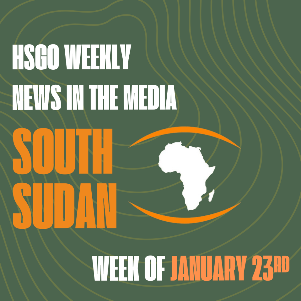 Weekly News – 23 January