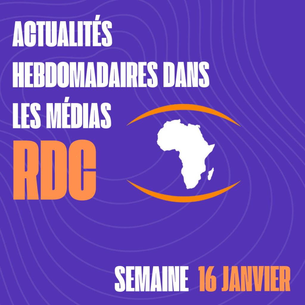 Actualités du 16 Janvier