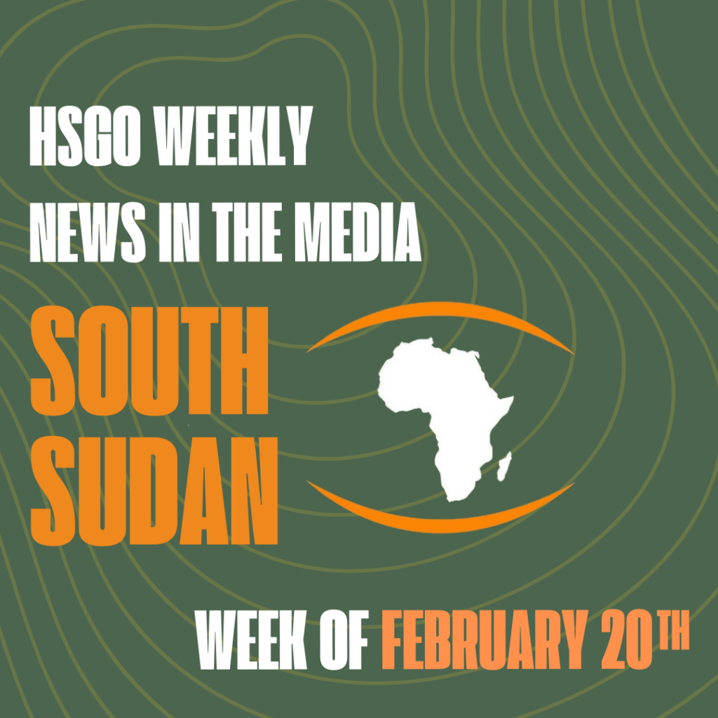 Weekly News – 20 February